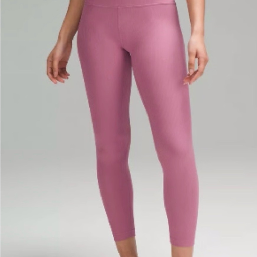 lululemon Align™ High-Rise Ribbed Crop 23"